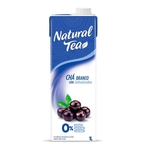 Cha Natural Tea Branco Com Jabuticaba 1L - Supermercados Casa do Sabão