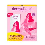 Kit-Sabonete-Liquido-Dermafeme-Intimo-Floral-2X200ML