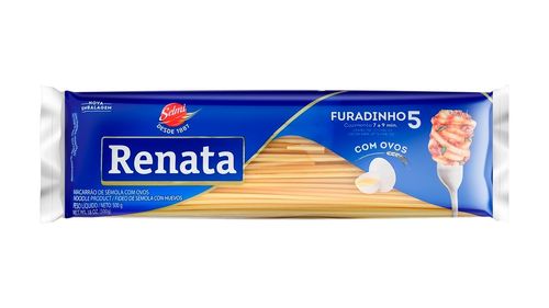Macarrao Renata Furadinho 500G