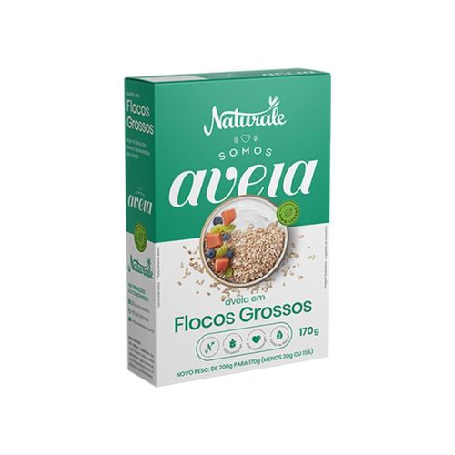 Aveia Naturale Flocos Grossos 170G