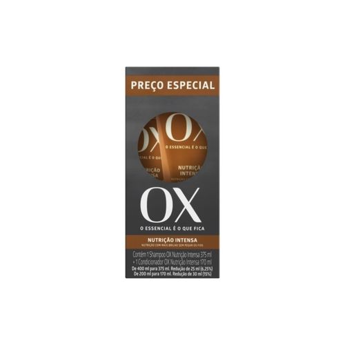 Kit Ox Sh375Ml+Cond170Ml Nutre 545ML