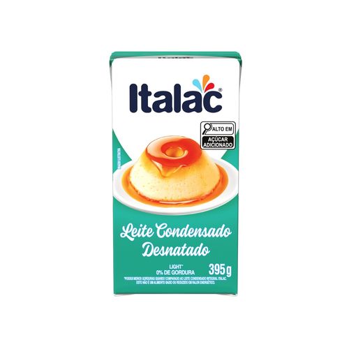 Leite Condensado Italac Light Tp 395G