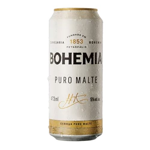 Cerveja Bohemia Lata 473ML