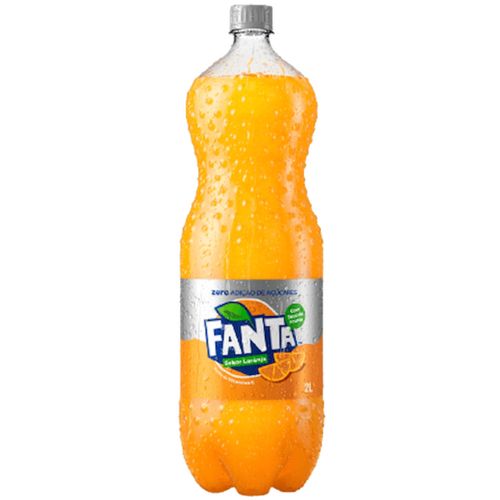 Refrigerante Fanta Laranja Zero Pet 2L