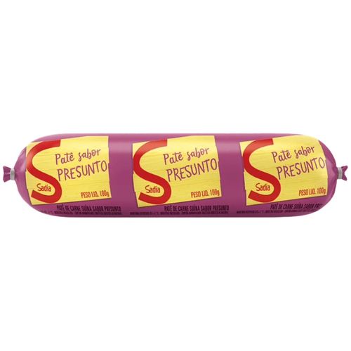 Pate Sadia Presunto Bisnaga 100G