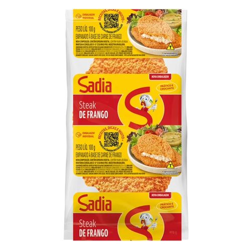 Steak de Frango Sadia 100G