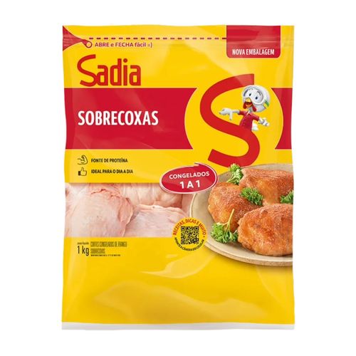 Sobrecoxa De Frango Sadia Iqf 1KG
