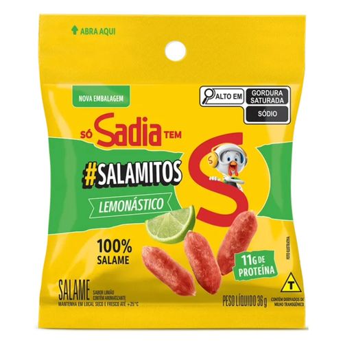 Salamitos Sadia Lemonástico 36G