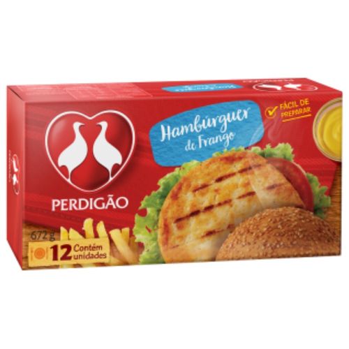 Hamburguer Perdigao Frango 672G