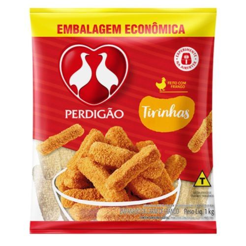 Tirinhas Frango Perdigao Tradicional 1KG