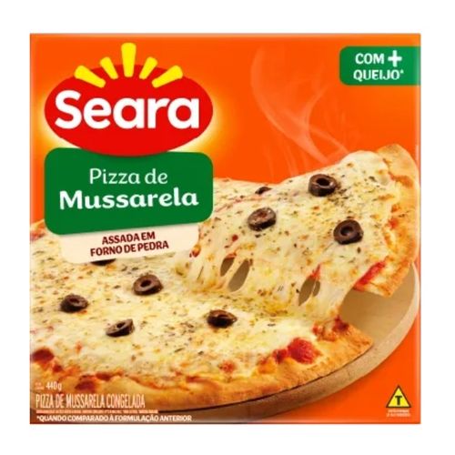Pizza Seara Mussarela 440G