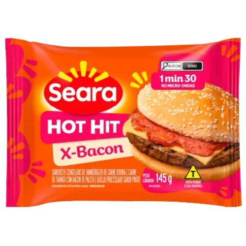 Hot Hit Seara X-Bacon 145G