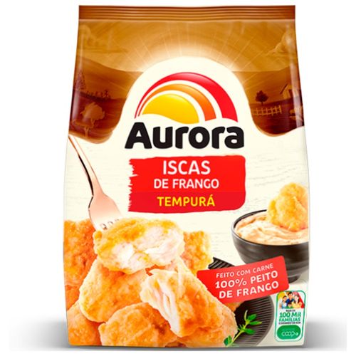 Iscas de Frango Aurora Tempura 275G