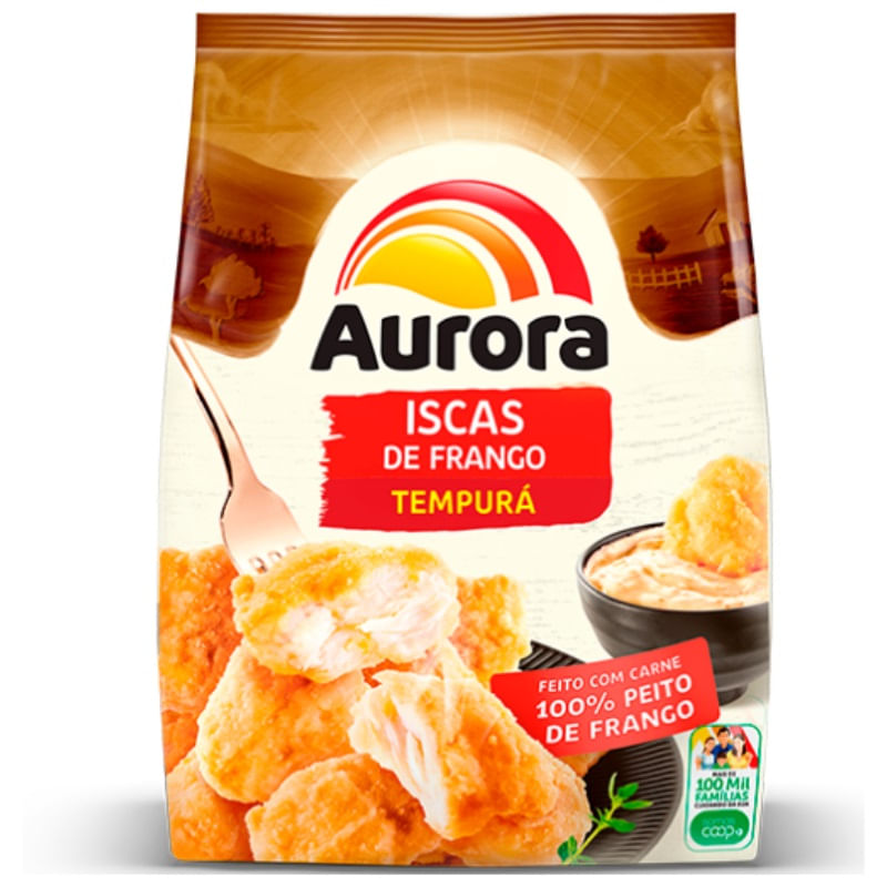Iscas-de-Frango-Aurora-Tempura-275G