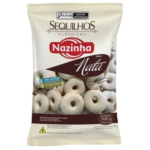 Biscoito Nazinha Sequilhos Classico Nata 300G