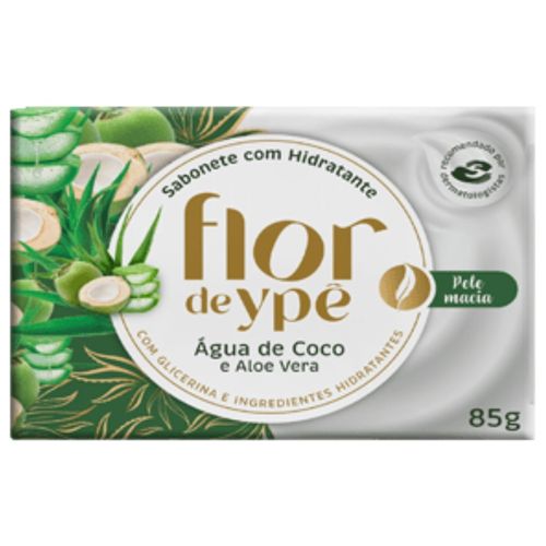 Sabonete Flor Ype Hidratante Agua Coco/Aloe 85G