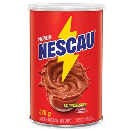 Achocolatado Nescau Cilindro Lata 670G
