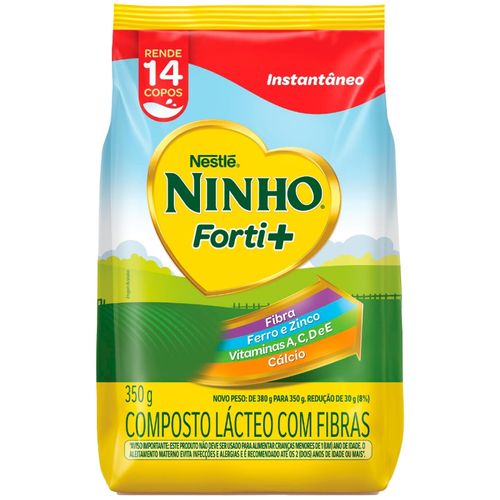 Composto Lacteo Ninho Com Fibras Sache 350G