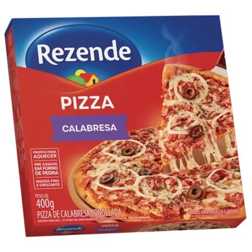 Pizza Rezende Calabresa 400G