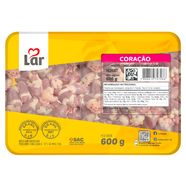 Coracao Frango Lar Congelado Bandeja 600G