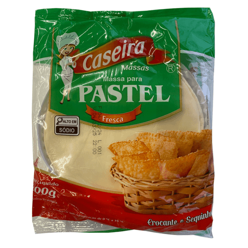 Massa Pastel Caseira Disco Medio 400G