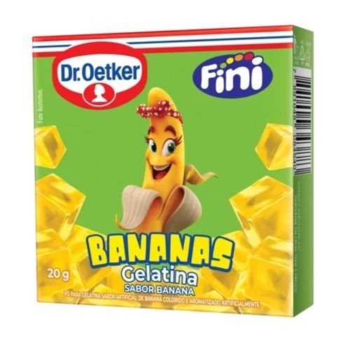 Gelatina Dr.Oetker Bananas Fini 20G