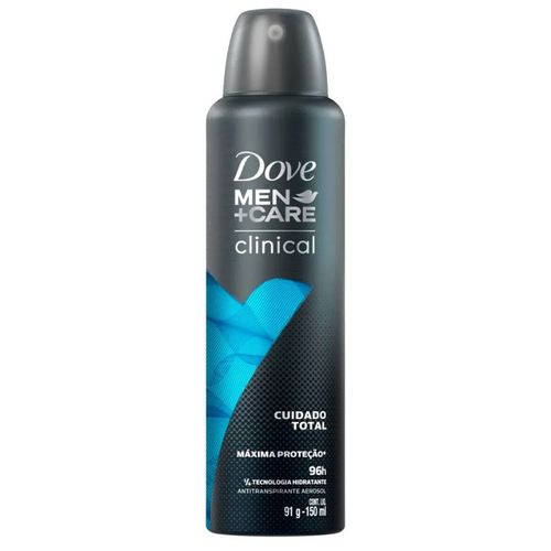 Desodorante Dove Aerosol Men Clinical Cuidado Total 91G