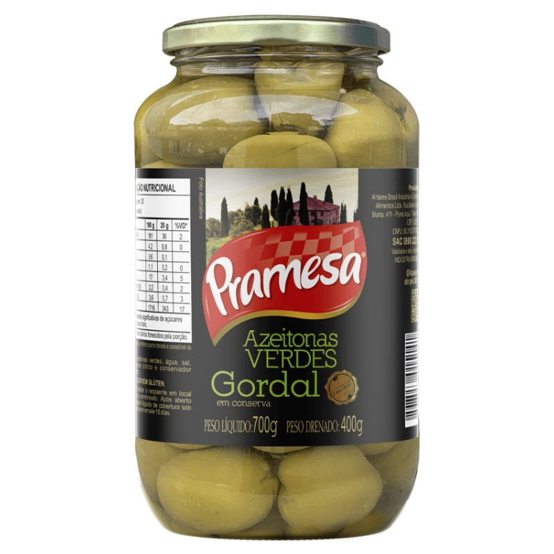 Azeitona-Pramesa-Gordal-Verde-400G