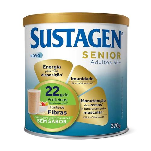 Sustagen Senior 50+ Proteina S/Sabor 370G