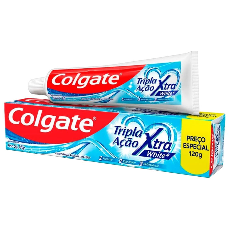 Creme-Dental-Colgate-Tripla-Acao-Xtra-White-120G