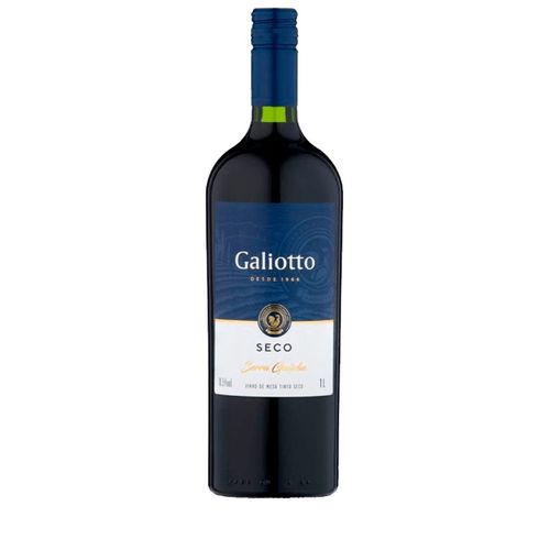 Vinho Galiotto Tinto Seco 1L