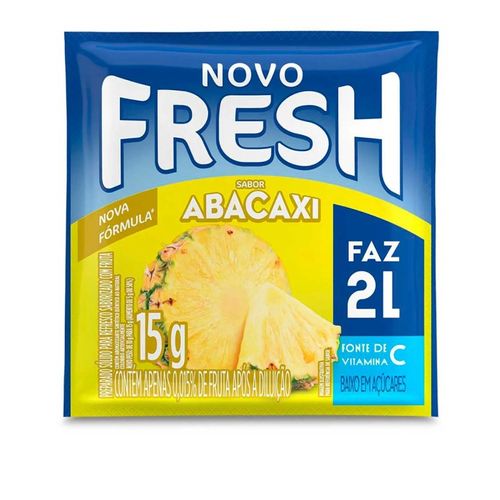 Refresco Em Po Fresh Abacaxi 15G