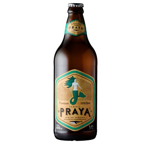 Cerveja Praya Witbier Premium Vidro 600ML
