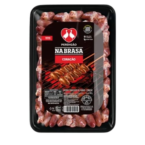 Coracao de Frango Perdigao Na Brasa Pacote 500G
