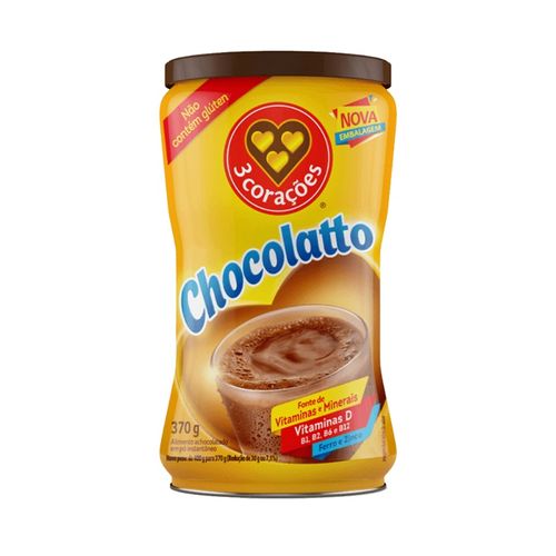 Achocolatado Chocolatto Po Instantaneo 370G