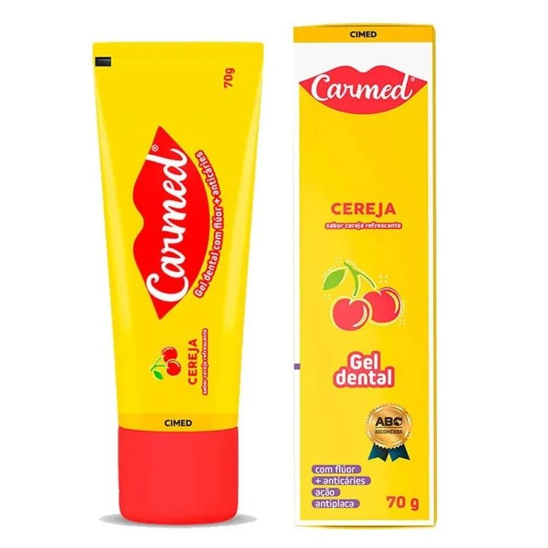 Creme-Dental-Carmed-Com-Fluor-Fini-Cereja-Gel-70G