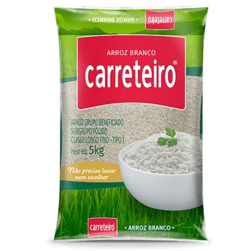 Arroz Carreteiro Branco 5KG