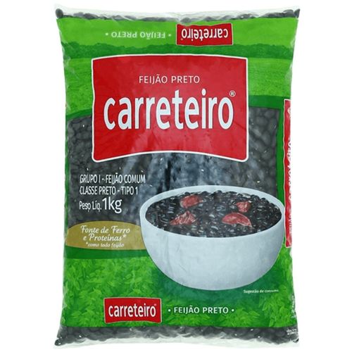Feijao Preto Carreteiro 1KG