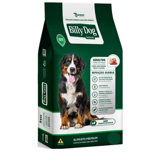 Racao P/Cao Billy Dog Adulto Refeiçao Diaria 1KG