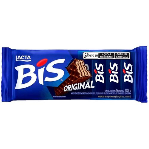 Chocolate Bis Lacta Ao Leite 100,8G
