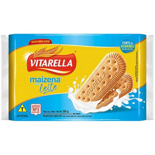 Biscoito Vitarella Maizena Leite 350G