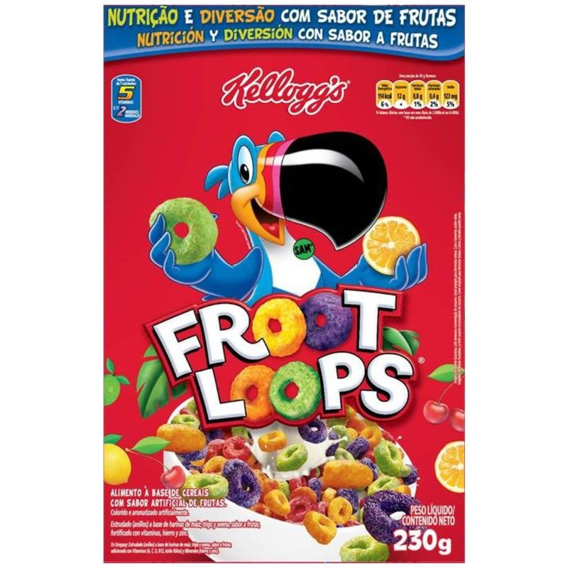 Cereal-Sucrilhos-Kelloggs-Froot-Lups-Fruta-100G