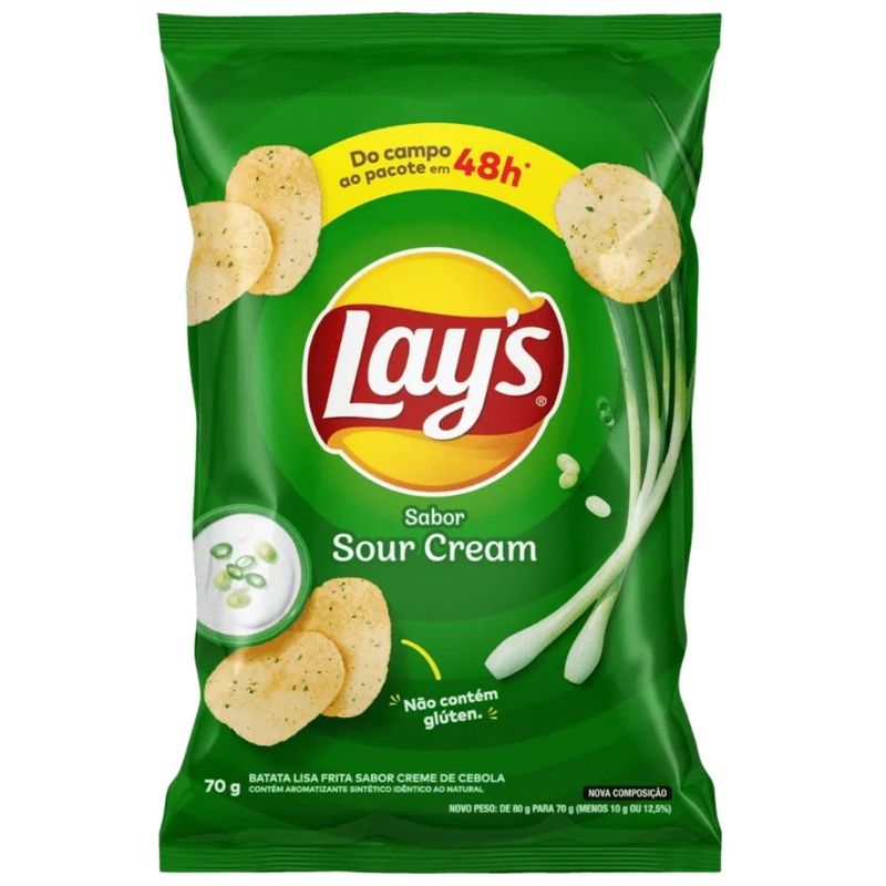 Batata-Lays-Sour-Cream-70G