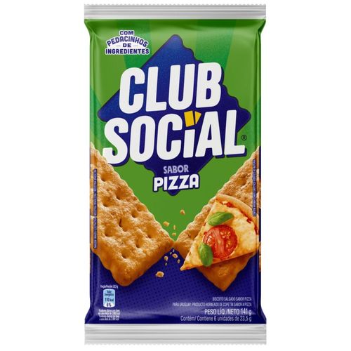 Biscoito Club Social Pizza 141G