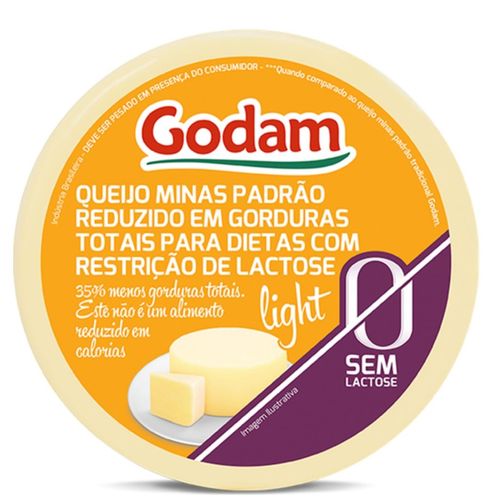 Queijo Minas Padrao Godam Light KG