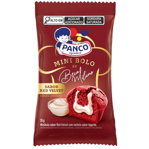 Bolo Panco Red Velvet 35G