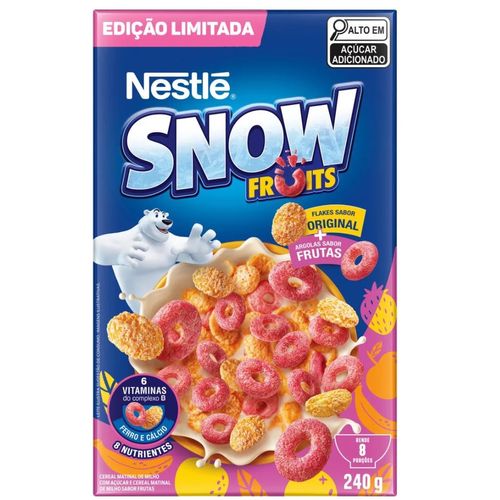 Cereal Snow Flakes Frutas 240G