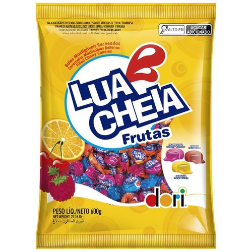 Bala Dori Lua Cheia Frutas 150G