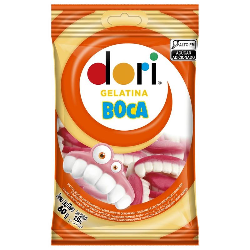 Balas-Gelatina-Dori-Boca-60G