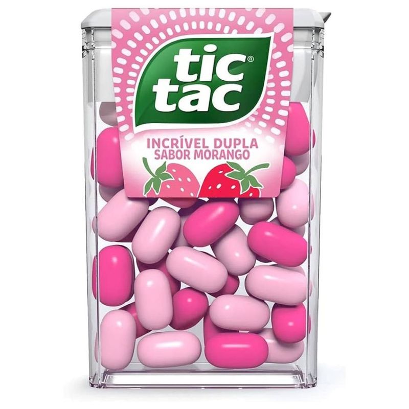 Bala-Tic-Tac-Morango-14G